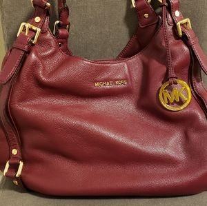 Michael Kors Burgundy Purse